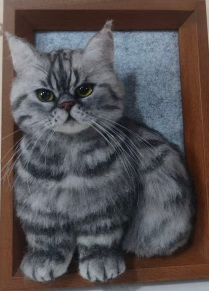 Custom Pet Portrait - Wool Felt